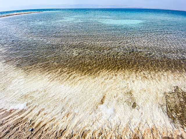 la mer morte en Jordanie