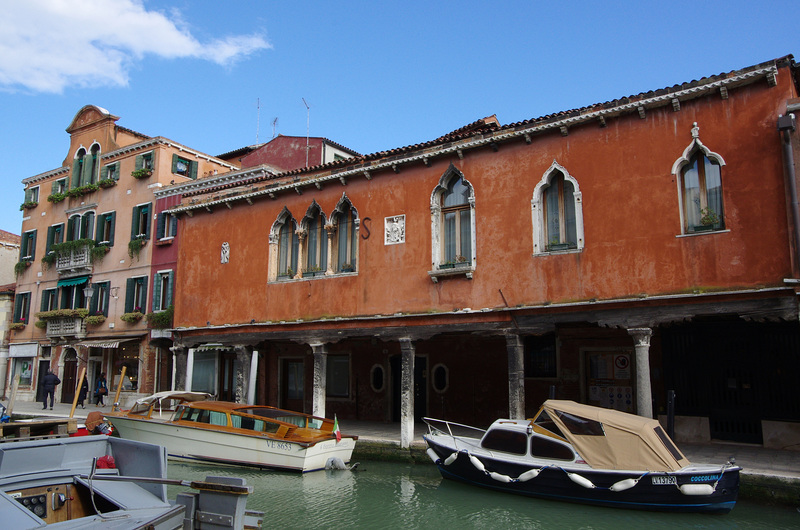 Old pillared building, Murano