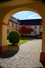 Sicht in den Klosterhof