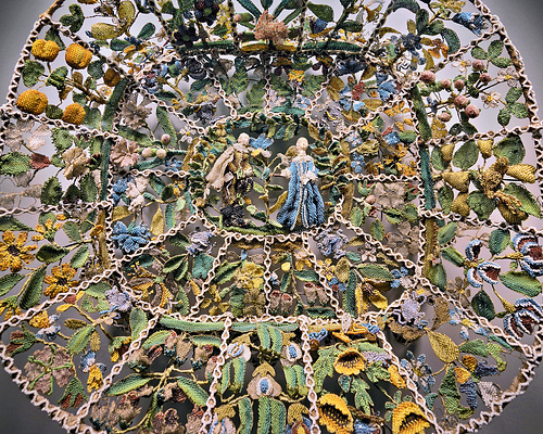 Stumpwork – Corning Museum of Glass, Corning, New York