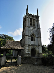 aldwincle all saints church, northants  (18) late c15 tower