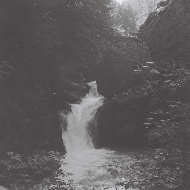 River Steyr at Stromboding Waterfalls