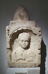 Gravestone of Primilla in the Lugdunum Gallo-Roman Museum, October 2022