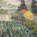 Detail of Field with Poppies by Van Gogh in the Metropolitan Museum of Art, July 2023