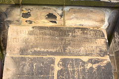Weißenfels 2017 – Latin inscription on the Marienkirche