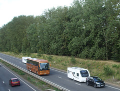 DSCF9085 Terry’s of Coventry MX10 DFN on the A11 at Red Lodge, Suffolk - 5 Aug 2017