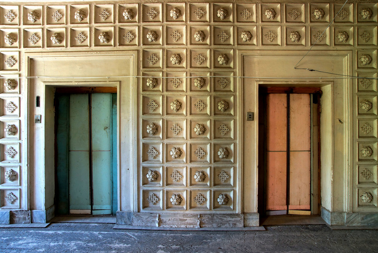 Elevator in Sanatorium Metallurgist, Tsqaltubo, Georgia