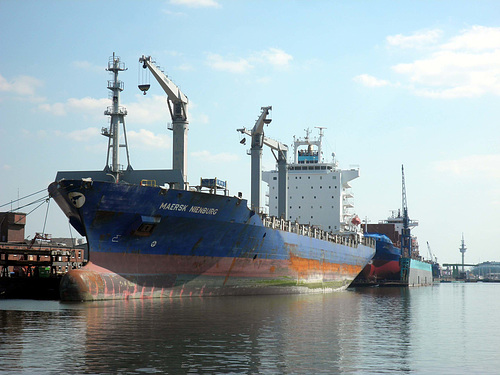 Maersk Nienburg in Bremerhaven