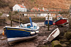 Boats in Staithes Beck