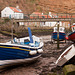 Boats in Staithes Beck