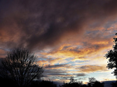 ce soir au coucher du soleil