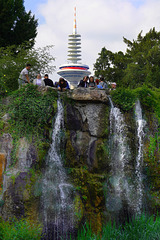 Ein Wasserfall in Frankfurt - A waterfall in Frankfurt