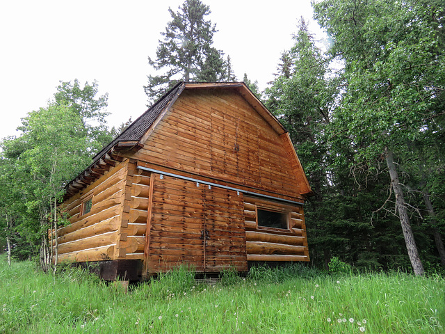 Beautifully built log cabin