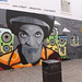 Ann Street - Knowledge is Power wall art - Brighton 5 10 2023 (left end)