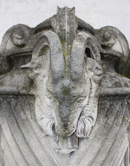 Detail of Monument near, Ferens Art Gallery, Kingston upon Hul