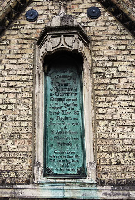 free watermen and lightermen's almshouses, penge