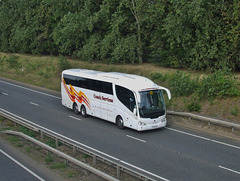 Coach Services of Thetford YN08 DGX on the A11 at Red Lodge - 5 Aug 2017 (DSCF9084)