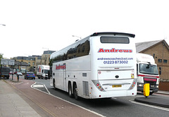 Andrews Coaches (Mil-Ken Travel) JAZ 3562 (X90 LDN, GO02 MBR) in Cambridge - 22 Apr 2024 (P1170989)