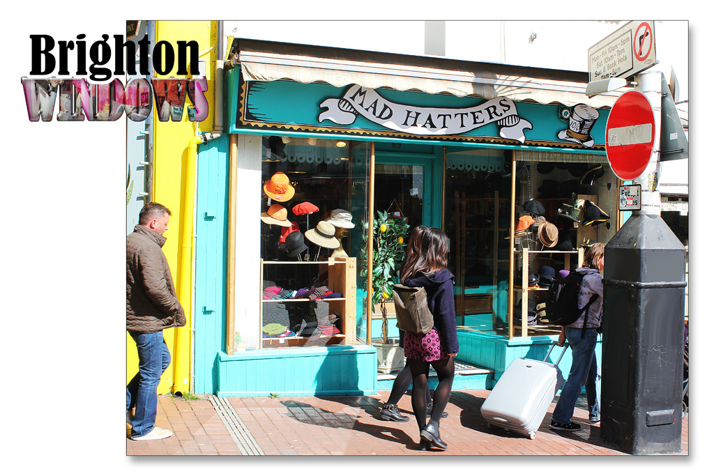 Mad Hatters - Brighton windows - 31.3.2015