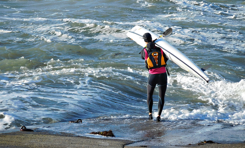 départ difficile avec une mer forte,,