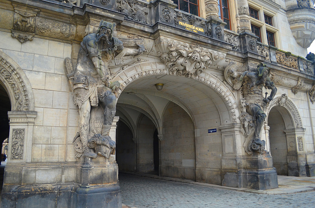 Dresden, George Gate to Dresden Castle