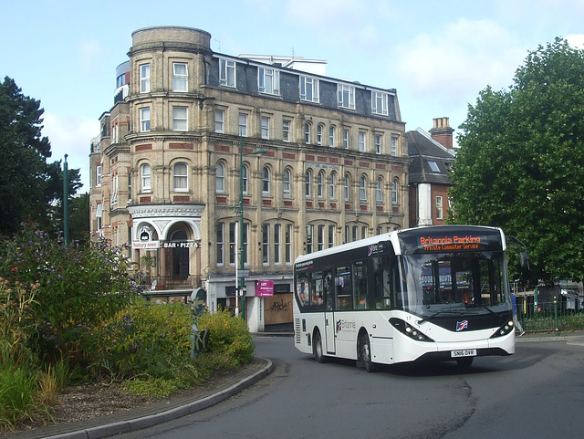 DSCF3962 Britannia Parking Services 17 (SN16 OVR) in Bournemouth - 31 Jul 2018