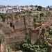 Ronda - Ausblick über die Schlucht des Rio Grande zur Altstadt