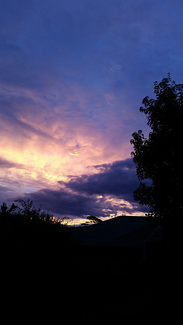 Boxing Day sky