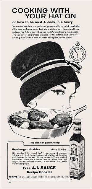 A.1. Steak Sauce Ad, 1959