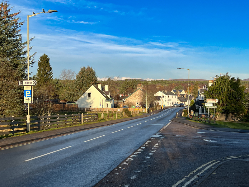 The Village of Carrbridge, home of the annual World Chainsaw Carving competition!