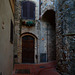 Italy, In the Maze of Medieval Streets of San Gimignano