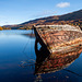 The wreck of the Eala Bhan, Loch Oich