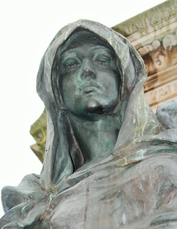 Detail of Queen Victoria Memorial, Kingston upon Hull,  by Henry Charles Fehr