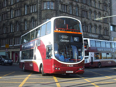 DSCF7001 Lothian Buses 813 (SN56 AGV) in Princes Street, Edinburgh - 5 May 2017