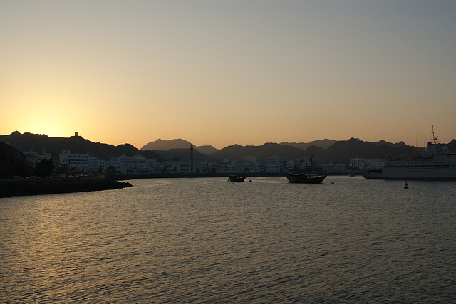 Mutrah At Dusk