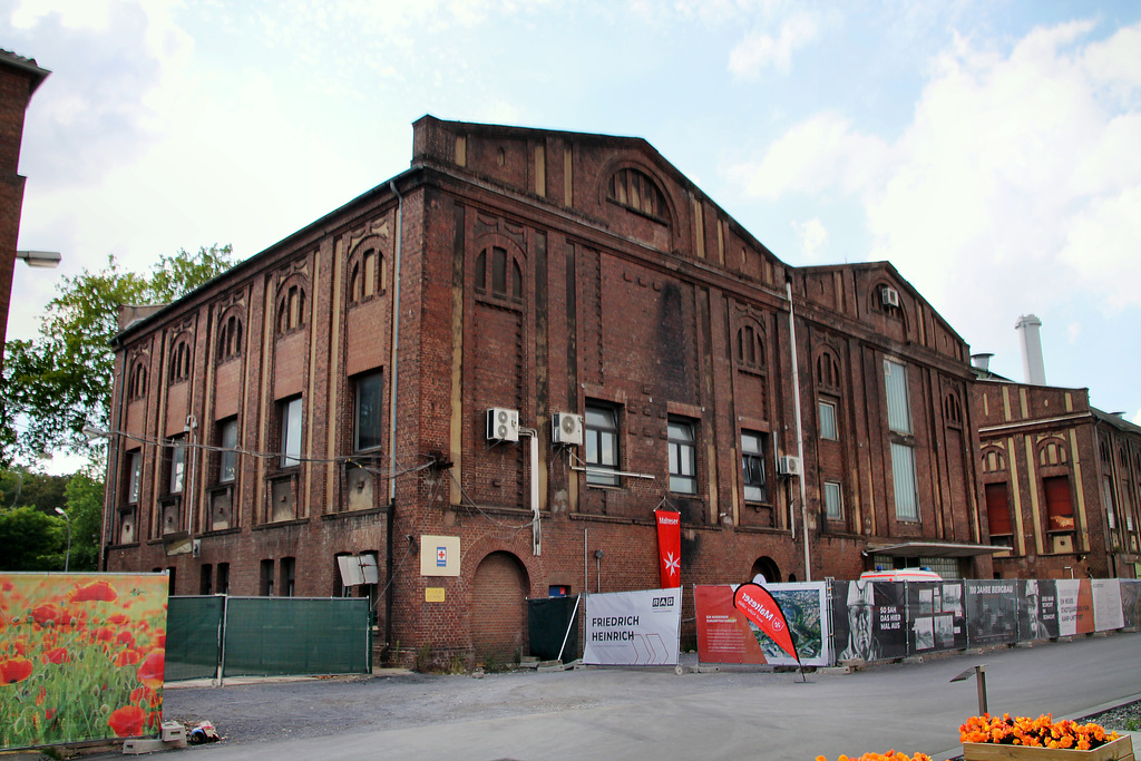 Fördermaschinenhaus von Schacht 2 (Zeche Friedrich Heinrich 1/2, Kamp-Lintfort) / 26.07.2020