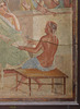 Detail of the Fresco with Admetus and Alcestis from the House of the Tragic Poet in Pompeii, ISAW May 2022