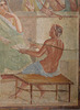 Detail of the Fresco with Admetus and Alcestis from the House of the Tragic Poet in Pompeii, ISAW May 2022