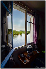 Fensterblick auf den See