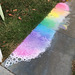 Pandemic chalk: Rainbow Puddle 2