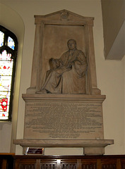 Monument to Charles Prescott, Saint Mary's Church, Stockport