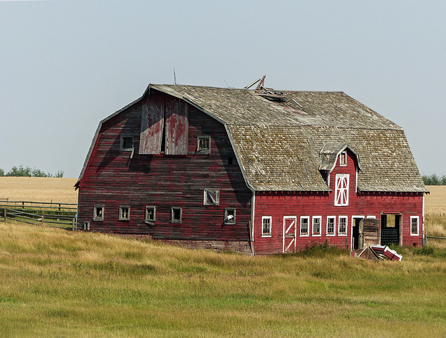Beauty of an old barn, Alberta