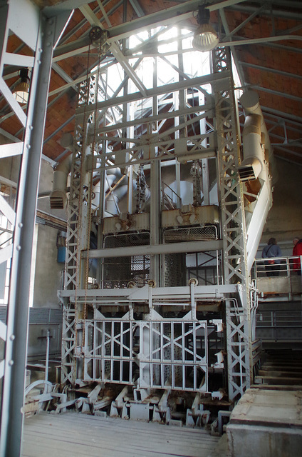 Les cages de descente !