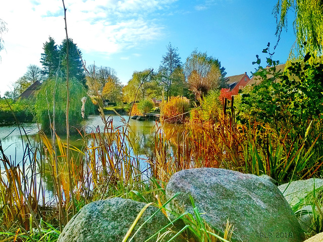 Herbst am Dorfteich