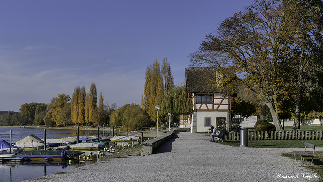 Am Rhein bei Stein am Rhein/Schweiz