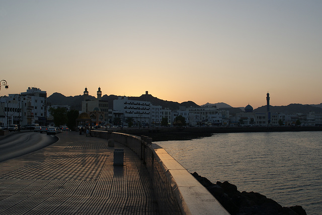 Mutrah At Dusk