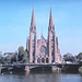 L'église St Paul de Strasbourg.