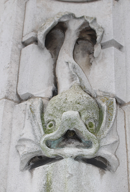 Detail of Queen Victoria Memorial, Kingston upon Hull,  by Henry Charles Fehr