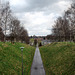 Blick von der Brücke im Prosperpark (Bottrop-Batenbrock) / 19.03.2017