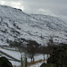 Snow covered Longdendale valley